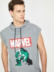Marvel Lisanslı Baskılı Sweatshirt